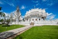 Wat Rong Khun in Chiangrai province, Thailand Royalty Free Stock Photo