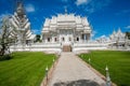 Wat Rong Khun in Chiangrai province, Thailand Royalty Free Stock Photo