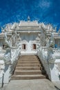 Wat Rong Khun in Chiangrai province, Thailand Royalty Free Stock Photo