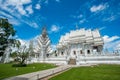 Wat Rong Khun in Chiangrai province, Thailand Royalty Free Stock Photo