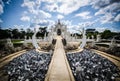 Wat Rong Khun White temple , Chiang Rai, Thailand Royalty Free Stock Photo