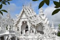 Wat Rong Khun in Chiang Rai, Thailand Royalty Free Stock Photo