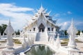 Wat Rong Khun White Temple in Thailand travel destination picture