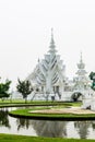 wat rongkhun in chiangrai province Royalty Free Stock Photo
