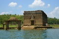 Wat saam prasob, the sunken temple. Royalty Free Stock Photo