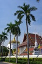 Wat Saket Golden Mount and Wednesday Buddha Temple, Bangkok, Thailand Royalty Free Stock Photo