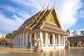 Wat Saket (Temple of the Golden Mount) Buddhist temple. Bangkok, Thailand