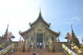 Wat sang kaew phothiyan Changrai Thailand Royalty Free Stock Photo