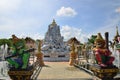 Wat sang kaew phothiyan Changrai Thailand Royalty Free Stock Photo