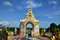 Wat sang kaew phothiyan Changrai Thailand Royalty Free Stock Photo