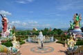 Wat sang kaew phothiyan Changrai Thailand Royalty Free Stock Photo