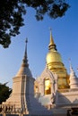 Wat Saun Dork, Chiang Mai, Thailand Royalty Free Stock Photo