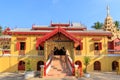 Wat Si Chum temple, beautiful monastery decorated in Myanmar and Lanna style at Lampang, Thailand