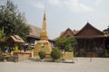 Wat Si Khun Mueang temple for thai people respect and praying