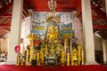 Wat Si Khun Mueang temple for thai people respect and praying