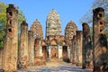 Wat Si Sawai, Sukhothai, Thailand Royalty Free Stock Photo