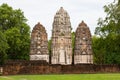 Wat Si Sawai Sukhothai Historical Park THAILAND Royalty Free Stock Photo