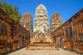 Wat Si Sawai Temple at Sukhothai Historical Park, Thailand Royalty Free Stock Photo