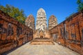 Wat Si Sawai Temple at Sukhothai Historical Park, Thailand Royalty Free Stock Photo