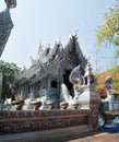 Wat Si Suphan or Silver Temple in Thailand