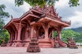 Wat Sila Ngu the red temple Ratchathammaram Koh Samui, Thailand