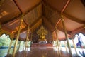 Wat Sirindhorn Phu Praw , temple in Thailand Royalty Free Stock Photo