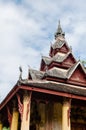 Antique pavilion of Wat Sisaket Monastery at Vientiane, Laos. Royalty Free Stock Photo