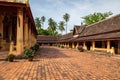 Wat Sisaket Temple in Vientiane city Old architecture and buddha statues Vientiane, Laos