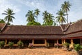 Wat Sisaket Temple in Vientiane city Old architecture and buddha statues Vientiane, Laos Royalty Free Stock Photo