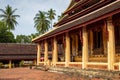 Wat Sisaket Temple in Vientiane city Old architecture and buddha statues Vientiane, Laos