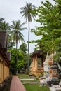 Wat Sisaket Temple in Vientiane city Old architecture and buddha statues Vientiane, Laos Royalty Free Stock Photo