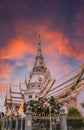 Wat Sothon Wararam Worawihan in Chachoengsao, Thailand