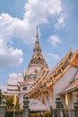 Wat Sothon Wararam Worawihan in Chachoengsao, Thailand