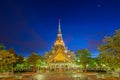 Wat Sothorn temple in night