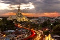 Wat sothorn wararam worawihan temple Cha choeng sao province Thailand