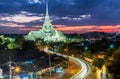 Wat sothorn wararam worawihan temple Cha choeng sao province Thailand