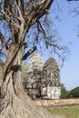 Wat Sri Sawai in Sukhothai Royalty Free Stock Photo