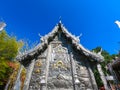 Wat Sri Suphan (Silver temple) in Chiang Mai in Thailand