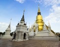 Wat Suan Dok in Chiang Mai Royalty Free Stock Photo