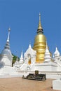 Wat Suan Dok, Chiang Mai, Thailand Royalty Free Stock Photo