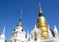 Wat Suan Dok pagoda Royalty Free Stock Photo