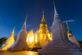 Wat SuanDok Famous Temple of ChiangMai, Thailand