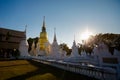 Wat Suandok white buddhist temple