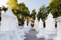 Wat Suandok white buddhist temple