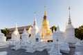 Wat Suandok white buddhist temple