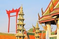 Giant Swing And Wat Suthat, Bangkok, Thailand