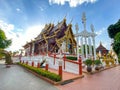 Wat Tha Mai temple and tourist attraction in Samutsakorn province, Thailand