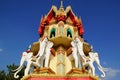 Wat Tham Suea. Kanchanaburi Royalty Free Stock Photo