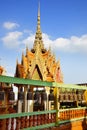 Wat Tham Suea. Kanchanaburi Royalty Free Stock Photo