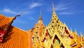 Wat Tham Suea. Kanchanaburi Royalty Free Stock Photo